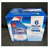 6- 24fl.oz. Bottles of Clorox Toilet Bowl Cleaner