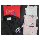 Women's size 2XL jacket, sweatshirt and shirts.