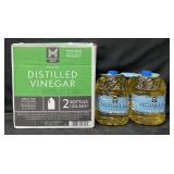 2-1 gal. Distilled vinegar & 2-96 fl oz vegetable