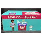 100ct. Box of Pampers Cruisers Size 6 Diapers