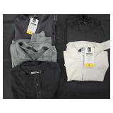 Men's size Medium hoodies and thermal shirt. Most