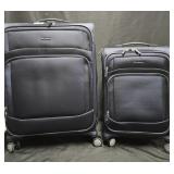 Samsonite Rolling luggage w/ carry on. Navy Blue