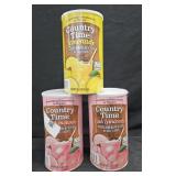 2- Country Time Pink Lemonade 5lb each. Country