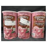 3-5lb 2.5oz Country Time pink lemonade drink m