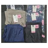 Women's size Small pants. Wide leg. Most NEW w/