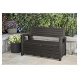 Keter Hudson Plastic Storage Bench