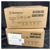 2- 36ft. Strands of Westinghouse LED Solar Color