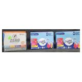Gatorade Zero drink packets 40 count. 2- Crystal