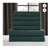 Washed Cotton Textured Sheet Set, King