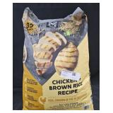 Chicken and brown rice dog food 35lb