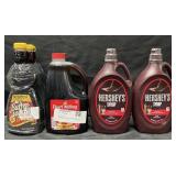 2-36 fl oz Mrs. Butter-worths syrup, 64 fl oz