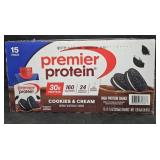 Premier Protein cookies and cream Protein shakes
