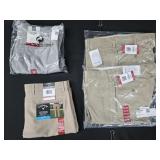 Men's size 34x30 pants and size 34 shorts. New w/