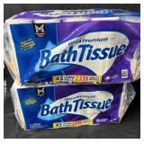 2- 45ct. Bags of Ultra Premium Bath Tissue Rolls