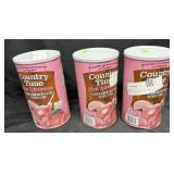 3- 82.5oz. Canisters of Country Time Pink