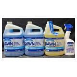 3 gal. Dawn manual pot & pan detergent & 32 fl oz