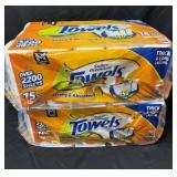 2- 15ct. Bags of Super Premium Paper Towel Rolls