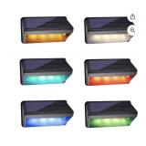 Deck Impressions Solar Deck/Wall light,