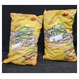 2- Hampton Farms unsalted roasted peanuts 5lb