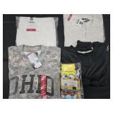 Men's size X-Large fleece jogger, sweatshirts and