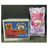 48-.85oz bags Andy Cappï¿½s hot fries & 25 oz Boom