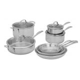 Henckels 11-Piece Stainless Steel Tri-Ply Clad