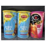 2-5lb 9.8oz Lipton lemon iced tea mix & 5lb 2.6oz