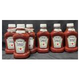 6-44oz Heinz tomato ketchup