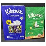 12- Cube Boxes of Kleenex Ultra Soft Facial