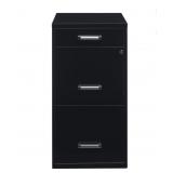 Hirsh 3-Drawer Letter Width Vertical File Cabinet