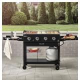 (MSRP: $279) 4-Burner Gas Griddle w/ Cover,