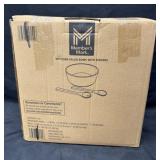 Wooden Salad Bowl w/ Servers