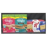 40-1.3oz Nature Valley wafer bars & 60 Special K