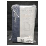 Queen size fitted sheet. Blue