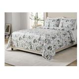 3-Piece Printed Velvet Quilt Sets, Winter