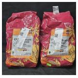 2- Columbian Supremo whole bean coffee 40oz each