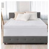 Serta 4' Fiberfill & Gel Memory Foam Pillow Top