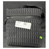 DKNY Quilted Nylon Messenger Crossbody Bag