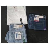 Women's size 16 jean skirt, size 18w jeans and