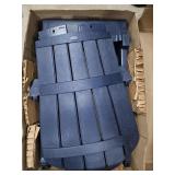 Keeter Adirondack chair. Blue, needs assembled.