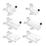 iDesign 10-Piece Fridge + Freeze Storage Bin