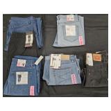 Women's size 6 jean shorts, jeans and dress