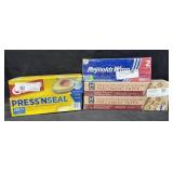 2- 140sq.ft. Rolls of Glad Pressï¿½nï¿½Seal Sealing