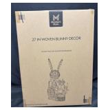 27ï¿½ Woven Bunny Decor