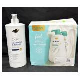 2- 30.6fl.oz. Bottles of Dove Sensitive