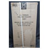 All Terrain Folding Wagon. Grey