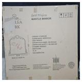 Gold Filigree Mantle Mirror