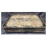 10- Aluminum Baking Sheets, 26ï¿½ x 18ï¿½, Used