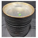 31- Deep Dish 10.5? Aluminum Baking Trays,