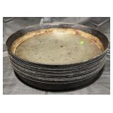 15- 15? Deep Dish Aluminum Baking Pans, Used